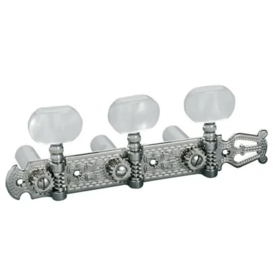 Schaller machines 3/3 Classic / Plate Nickel LNI1-10340152  Set of 6 Tuners