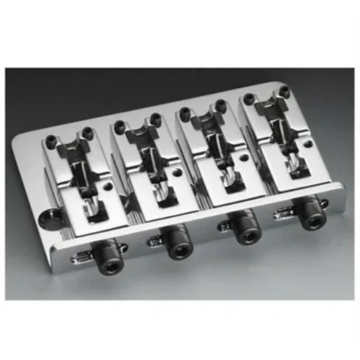 Schaller Bass Guitar Bridge 4-String Chrome 2000 Series 2334- 12160200