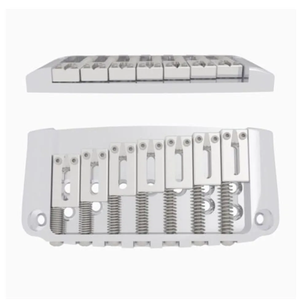 Hipshot 7 String Ibby HM Ibanez Retrofit Guitar Bridge - CHROME