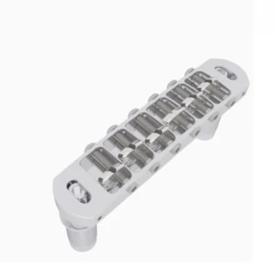 Hipshot 6 String Tone-A-Matic Guitar Bridge and Tailpiece Kit - Chrome