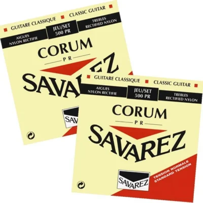 2 sets Savarez 500PR Rectified Trebles, Corum Basses Normal Tension Strings