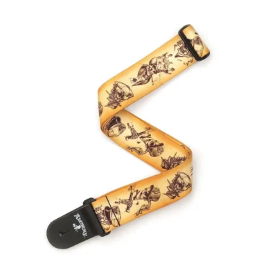 D'Addario Alchemy Guitar Strap, Rogues Gallery