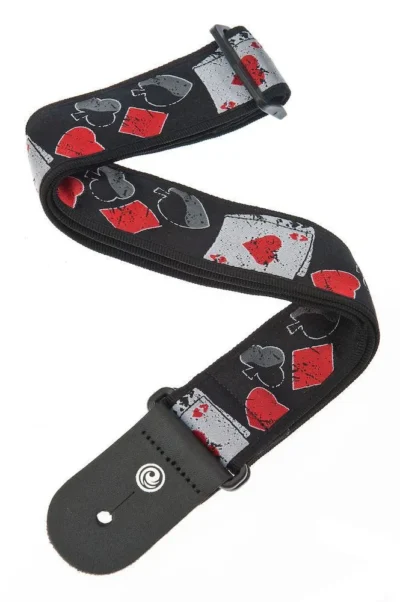 D'Addario Woven Guitar Strap, Hold 'em