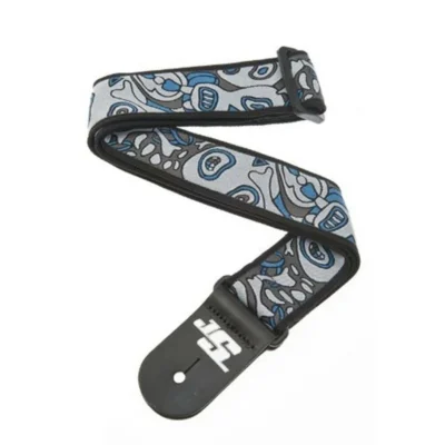 D'addario Planet Waves Joe Satriani Guitar Strap, Souls of Distortion