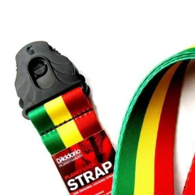 Planet Waves Planet Lock Guitar Strap, Jamaica 50PLA06 50mm Adjustable