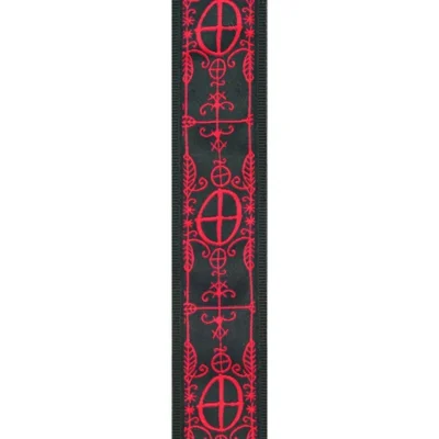 D'Addario Planet Lock Guitar Strap, Woven, Voodoo w/ Pad 50mm