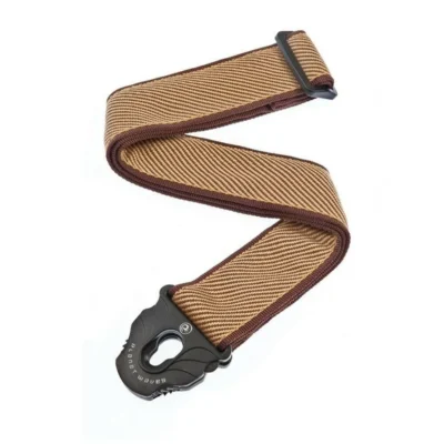 D'Addario Planet Lock Guitar Strap, Tweed