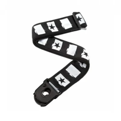 Planet Waves Planet Lock 2" Guitar Strap,Rock Star locking Strap 50PLC01