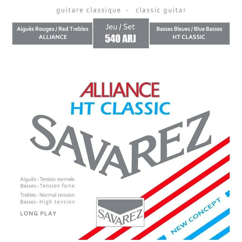 Savarez 540ARJ Alliance / Classic Mixed Tension Guitar Strings, Full Set