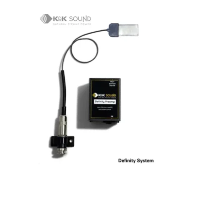 K&K DEFINITY SYSTEM - FLOATING BRIDGE PICKUP + PREAMP SYSTEM