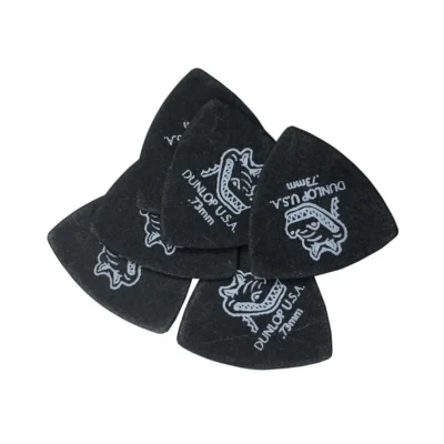 Dunlop Gator Grip Small Triangle Picks 572 .73mm - 6 PICKS