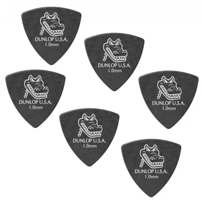 Dunlop Gator Grip Small Triangle Picks 572 1.0 mm - 6 PICKS