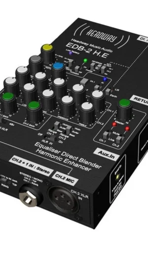 Headway EDB-2 Dual Channel Blending Acoustic Guitar  Preamp with Mic Input