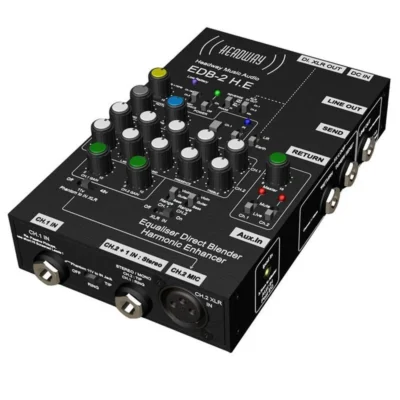 Headway EDB-2 Dual Channel Blending Acoustic Guitar  Preamp with Mic Input