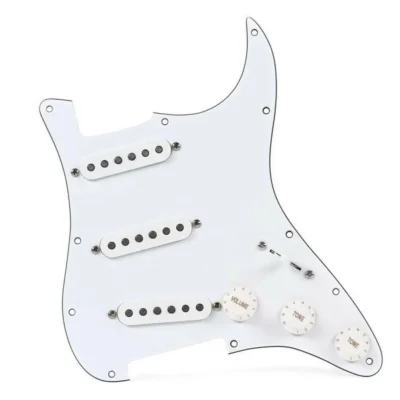 Mojo Tone '58 Quiet Coil Prewired Strat Pickguard with Hot Bridge pickup