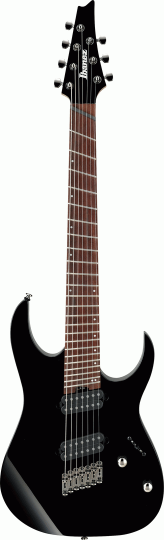 IBANEZ RGMS7 BK ELECTRIC 7 STR GUITAR