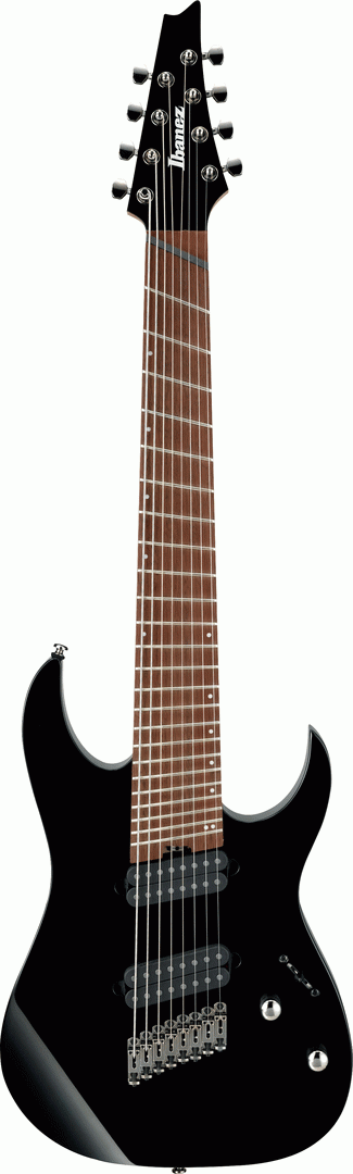 IBANEZ RGMS8 BK ELECTRIC 8 STRING GUITAR