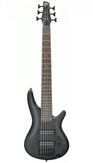 Ibanez SR306EB WK Electric 6 String Bass Guitar - Weathered Black