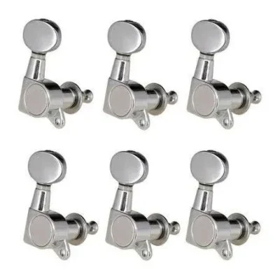 Set of 6 in Line Electric Guitar Machine heads - Tuners