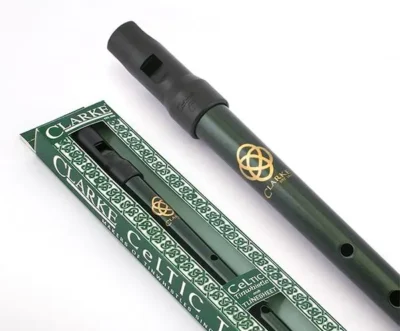 Clark Celtic Tin Whistle - Green key of D