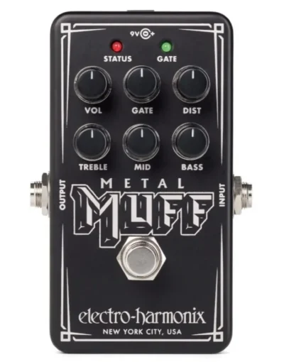 Electro-Harmonix Nano Metal Muff Distortion Pedal With Noise Gate
