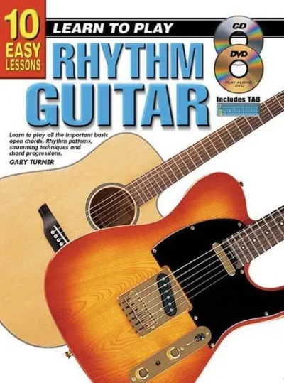 Learn to Play 10 Easy Lessons Learn To Play Rhythm Book/CD/DVD