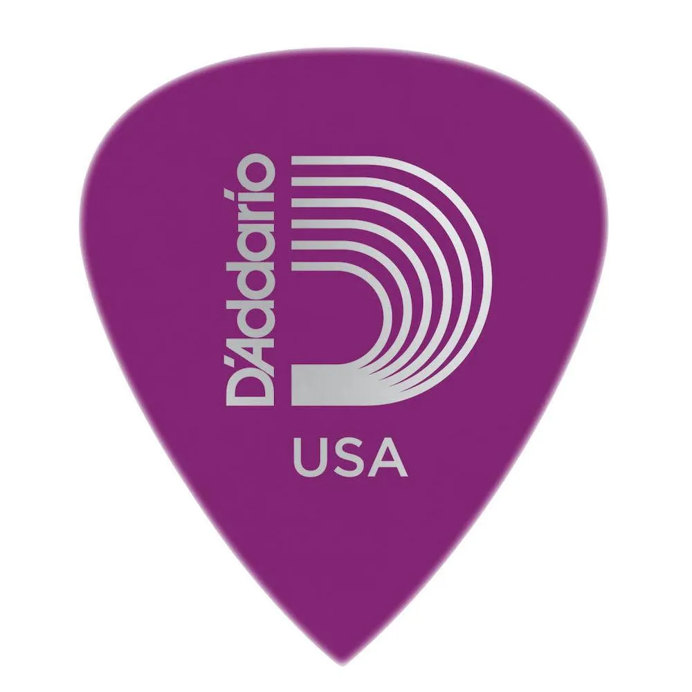 D'Addario Duralin Precision Guitar Picks, Heavy, 50 Picks