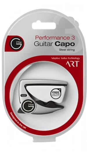 G7th Performance 3 ART Capo - 6 String - SILVER