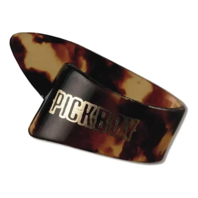 Pickboy Single Thumb pick Tortoise shell -  1.5mm