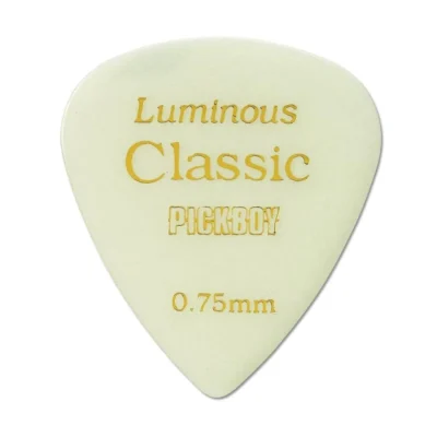 Pickboy Guitar Pick – Luminous ( 12 pack ) 0.75 mm
