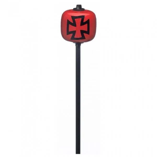 Danmar 778 Wooden RED - BLACK Iron Cross Bass Drum Beater