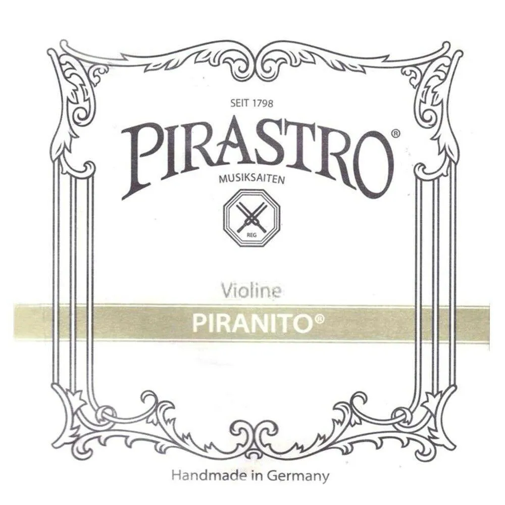 Pirastro Piranito 3/4 - 1/2 Size Violin Strings Full Set - Made in Germany