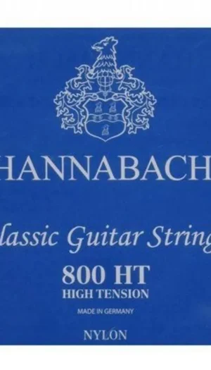 Hannabach Blue Classical Guitar String - High Tension - Single A