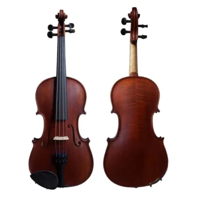Gliga Violin 4/4 Gliga I Outfit  Antique Finish Professionally  Setup Inc Case & Bow
