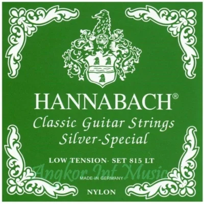 Hannabach Silver Special 815 LT Classical Guitar Strings Set Low Tension