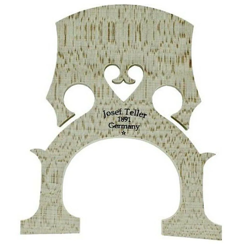 Teller 3/4 Cello Bridge, Prepared Partially Fitted Made in Germany