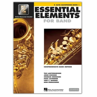 Hal Leonard Essential Elements for Band - Eb Alto Saxophone 1 Book/Online Audio