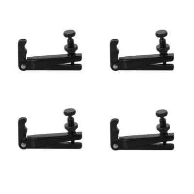 Wittner String Adjusters / Fine Tuner for Viola, Black Made in Germany Set of 4