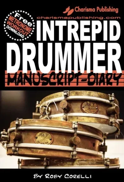 Charisma Publishing Intrepid Drummer - Manuscript Diary