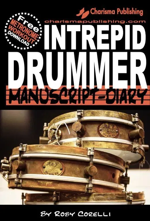 Charisma Publishing Intrepid Drummer - Manuscript Diary