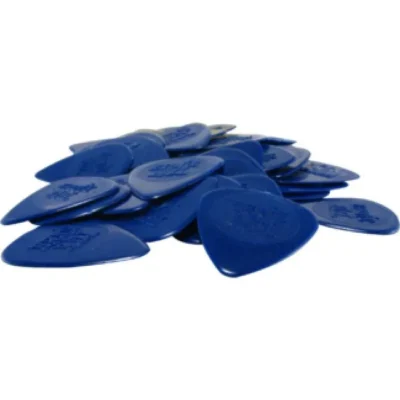 50 Picks Ernie Ball Nylon Easy GRIP Guitar Picks Medium 0.72mm - Plectrums 9131