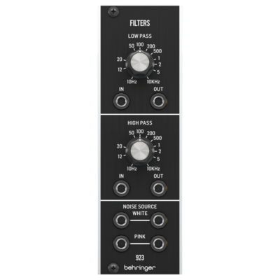 The Behringer Legendary Analog Authentic 923 Dual Filters Module For Eurorack