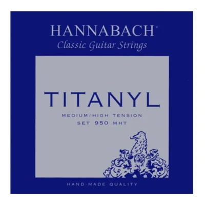 Hannabach 950 MHT TITANYL Medium/High Tension Classical Guitar Strings