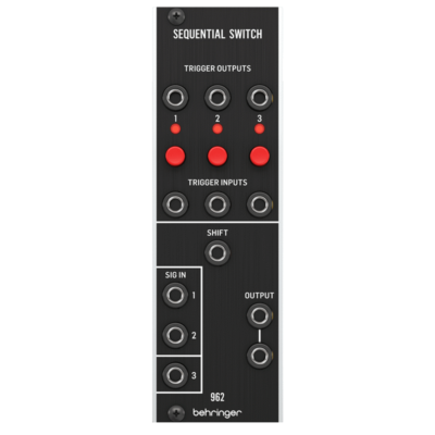 The Behringer Legendary Analog 926 Sequential Switch Module For Eurorack