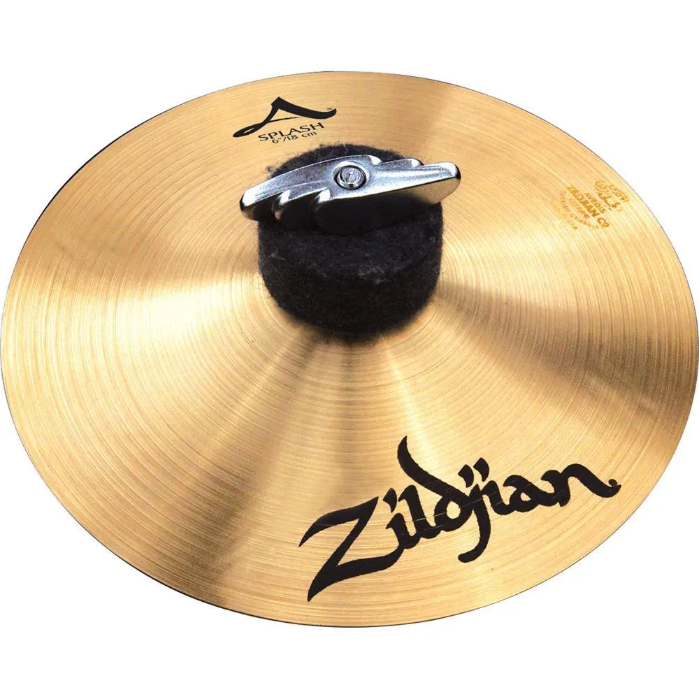 Zildjian A0206 6 inch A Series Splash Drumset Cymbal with High Pitch & Bright Sound