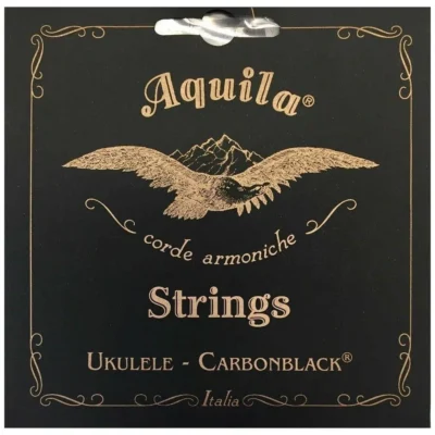 Aquila A141U Carbonblack Soprano Ukulele String Set, High G Tuning 141U