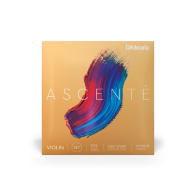 D'Addario AscentǸ Violin A String, 1/16 Scale, Medium Tension