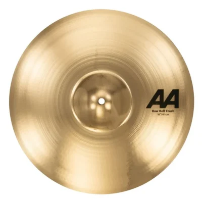 Sabian AA2160772B AA Series Raw Bell Crash Raw Hybrid Finish B20  Bronze Cymbal 16in