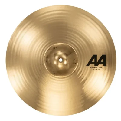 Sabian AA2180772B AA Series Raw Bell Crash Brilliant Finish B20 Bronze Cymbal 18in