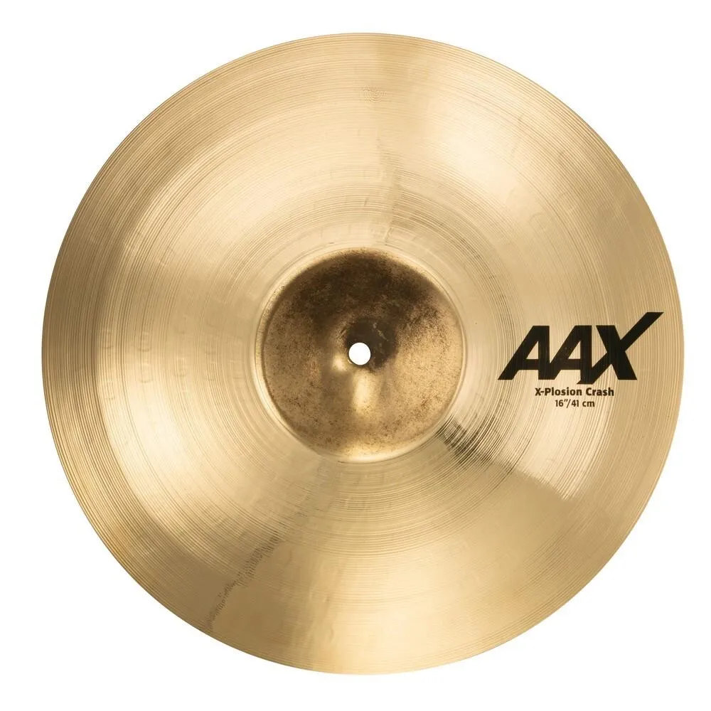 Sabian AAX21687XB AAX Series X-Plosion Crash Brilliant Finish B20 Cymbal 16in